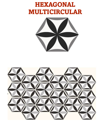 HEXAGONAL MULTICIRCULAR